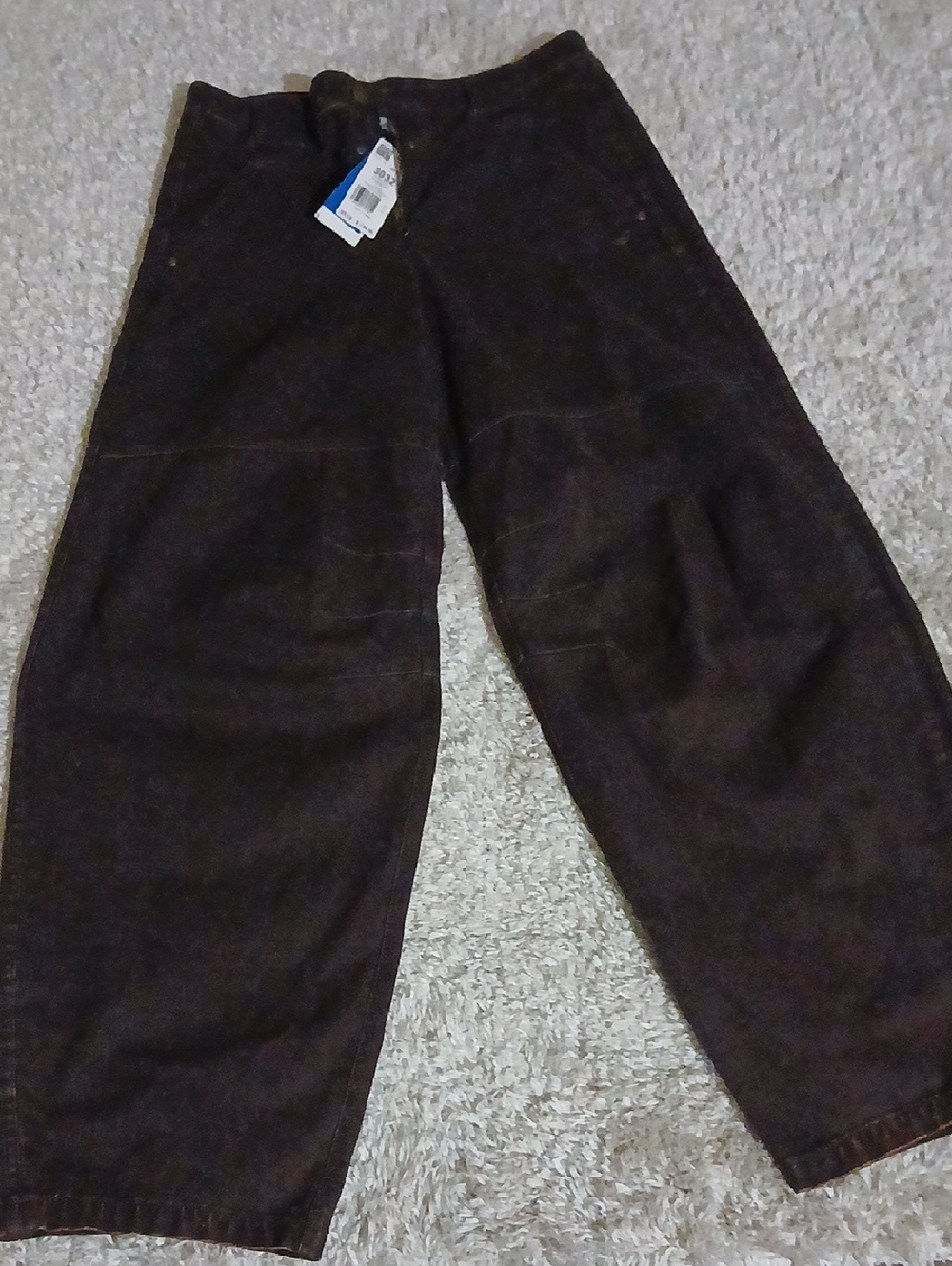 NWT ADIDAS DENIM BARREL STYLE PANTS
